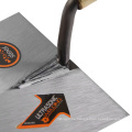 Trade Assurance 8'' Carbon Steel Forged Bricklaying Trowel With Wooden Handle